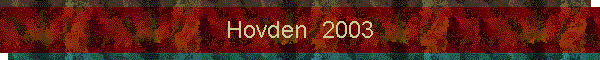 Hovden  2003