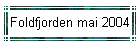 Foldfjorden mai 2004
